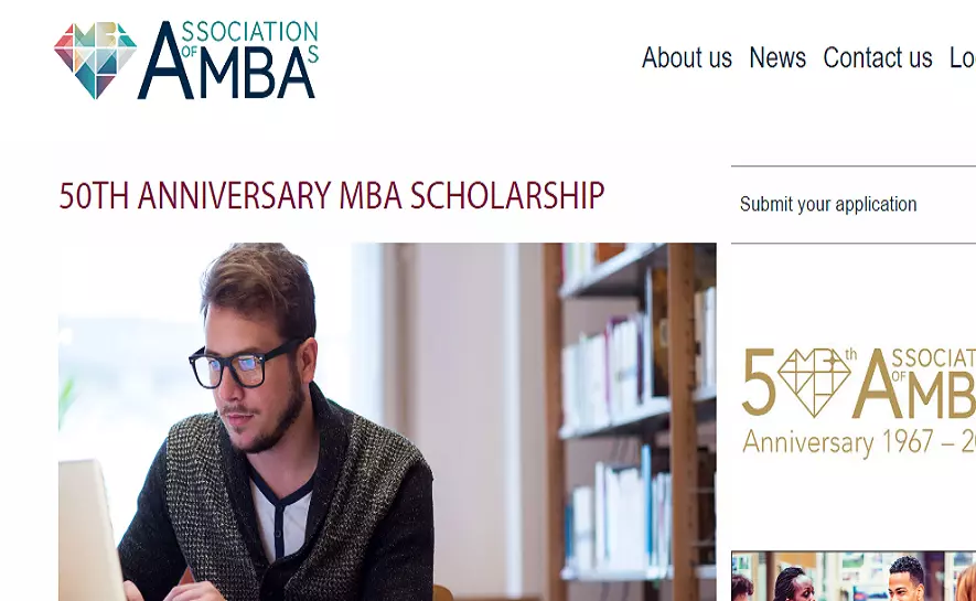 50TH ANNIVERSARY MBA SCHOLARSHIP 